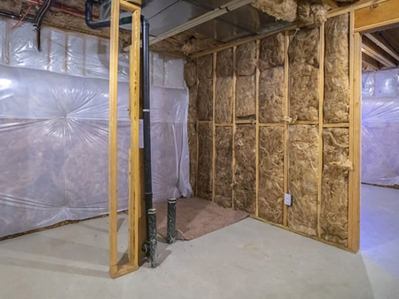 Basement insulation